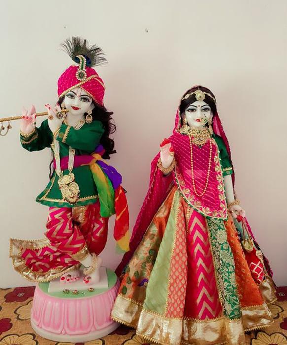 Handcrafted customized Dresses all deities