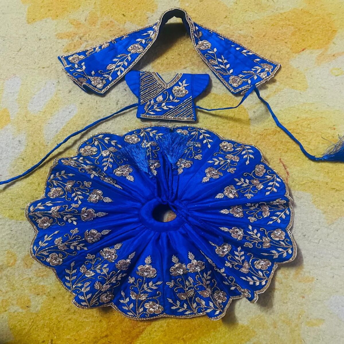 Blue Dress For Laddu Gopal Ji