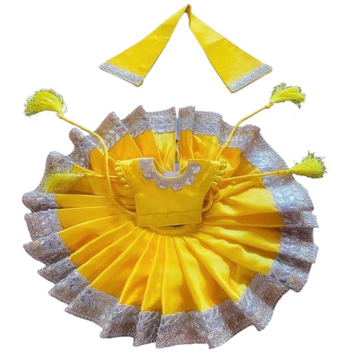 Yellow Dress For Laddu Gopal Ji